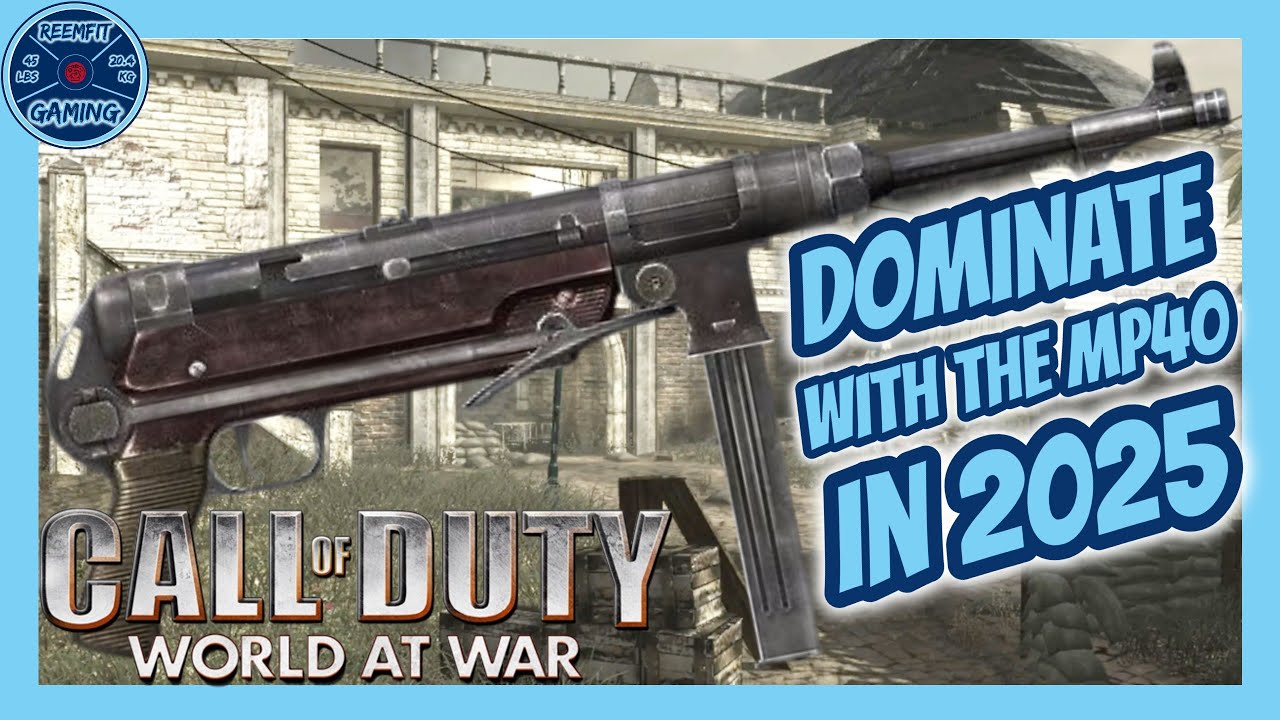 Как использовать MP40 в Call of Duty World At War 2025 (лучшие перки, советы и игровой процесс)