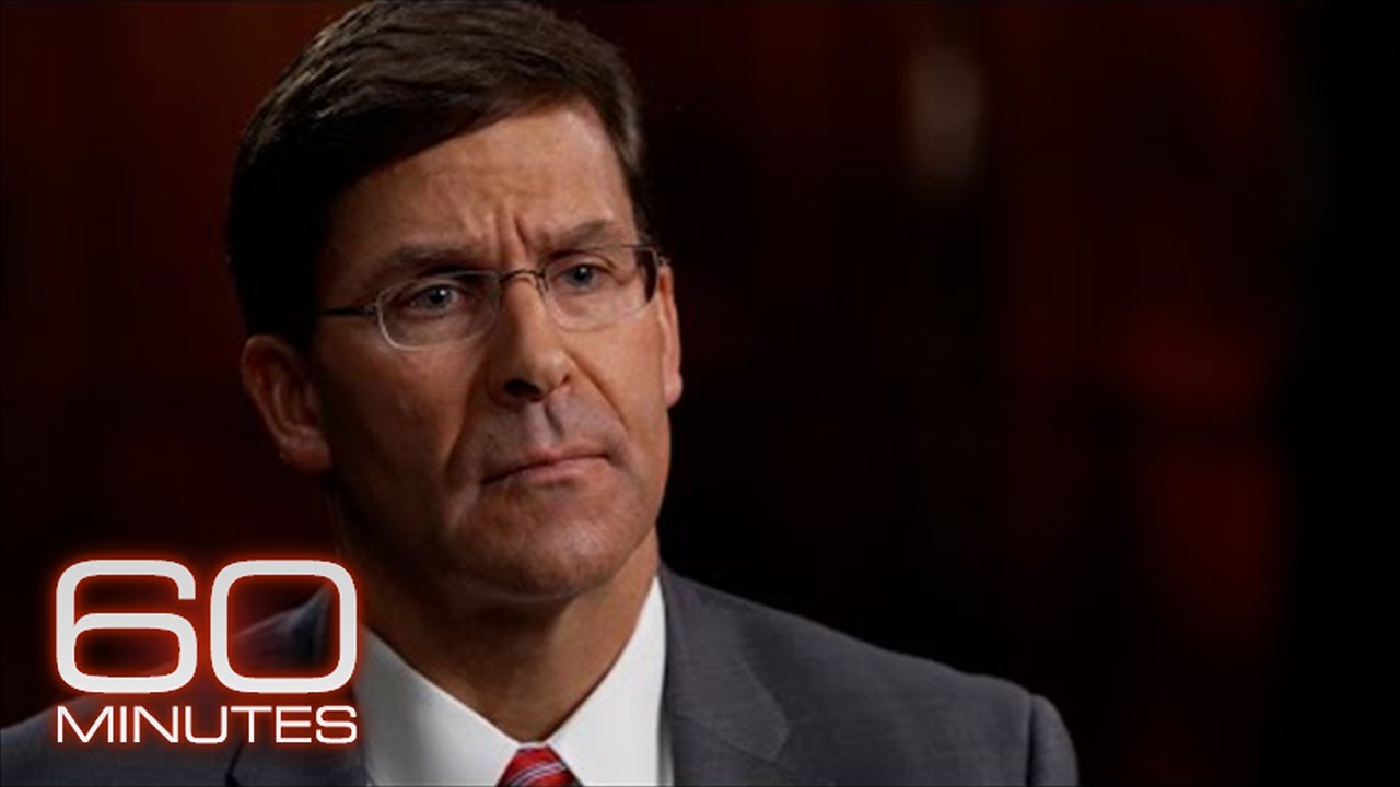 Former Secretary of Defense Mark Esper: The 60 Minutes Interview