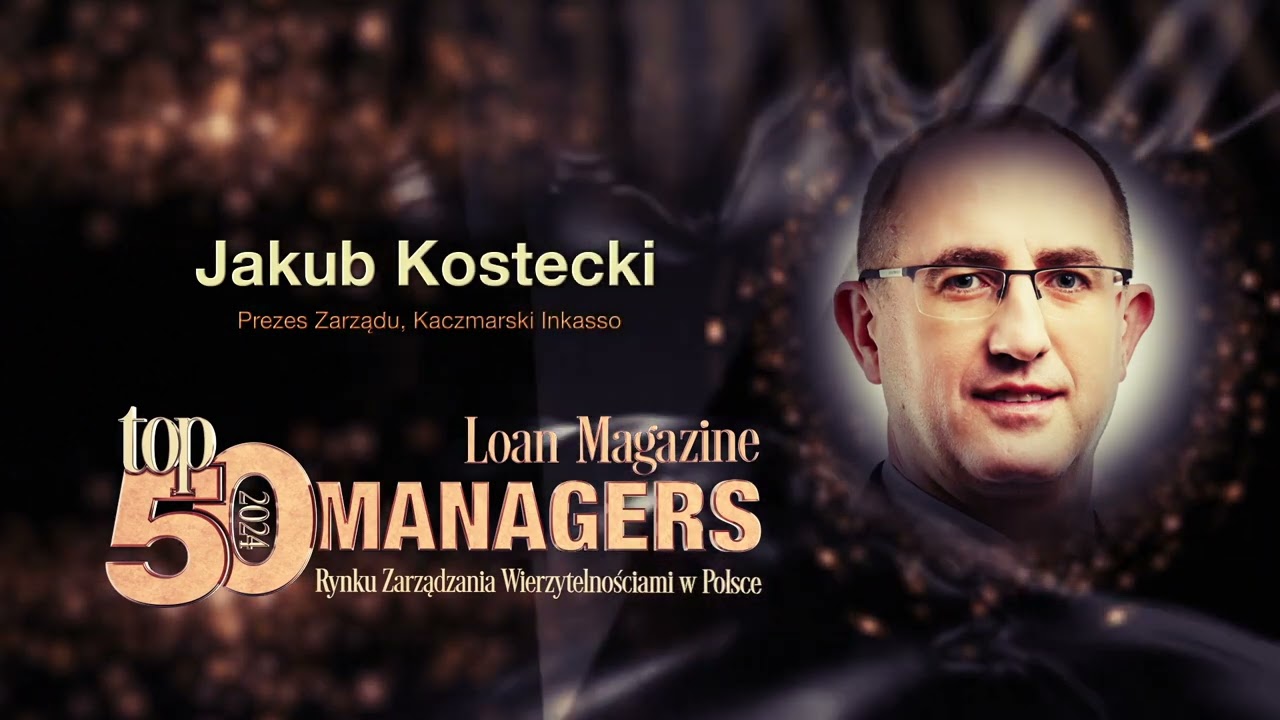 Jakub Kostecki, prezes Zarządu Kaczmarski Inkasso