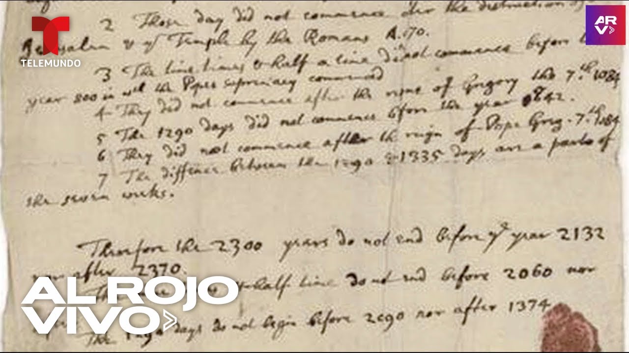Newton descubri&oacute; la fecha del Apocalipsis en una pir&aacute;mide, asegura manuscrito