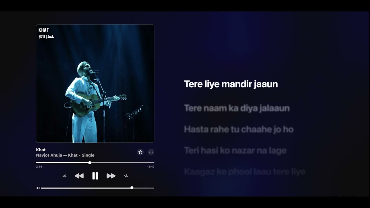 Khat - Navjot Ahuja (Lyrics)
