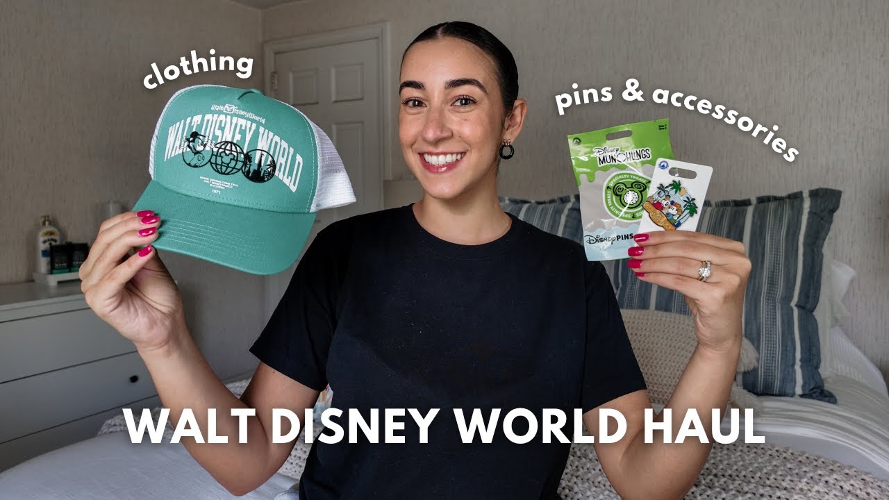 WALT DISNEY WORLD HAUL - clothing, pins, accessories, ornament & more!