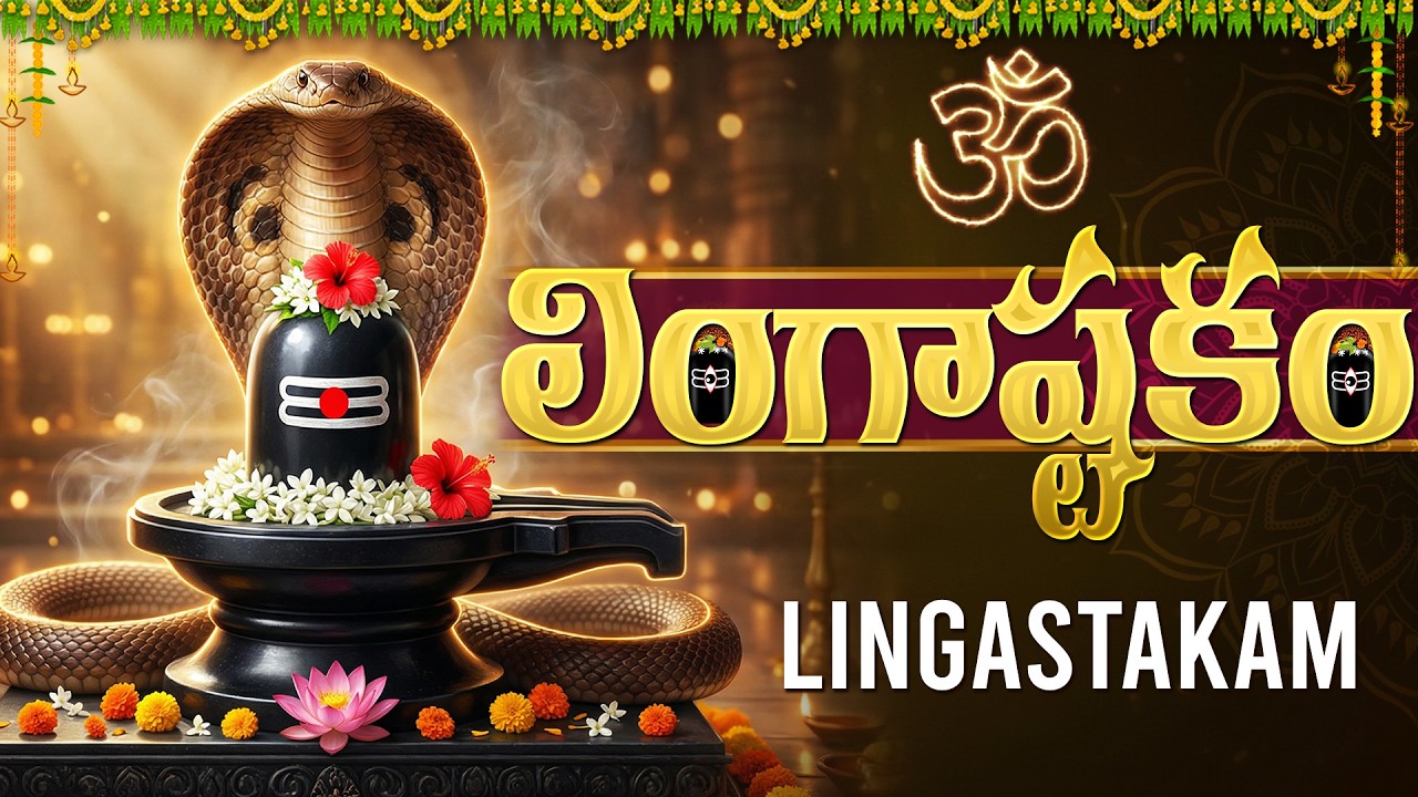 లింగాష్టకం | Lingashtakam Telugu | Shiva Bhakti Songs Telugu | Monday Lord Shiva Devotional Songs