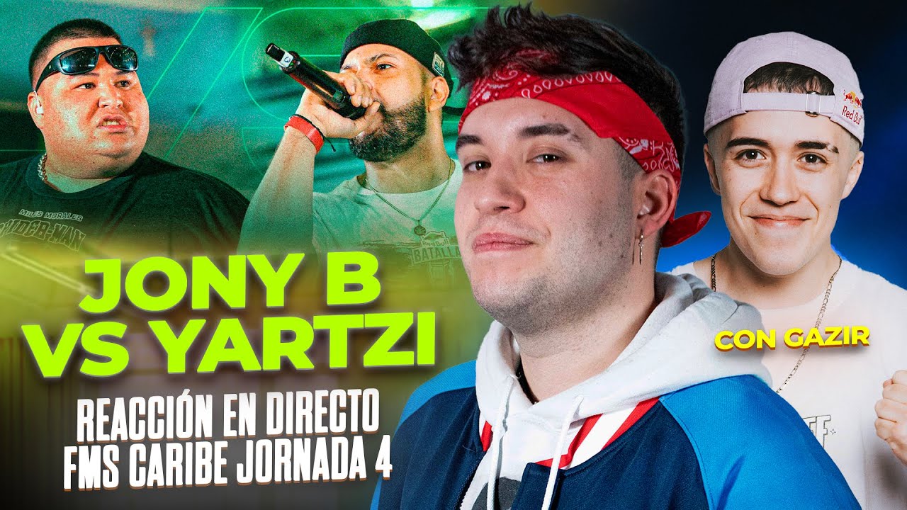 SE PRENDIÓ ESTA MI*RDA 🤯🤯🤯🤯 JONY B VS YARTZI - FMS CARIBE JORNADA 4 BATALLÓN SANGUINARIO