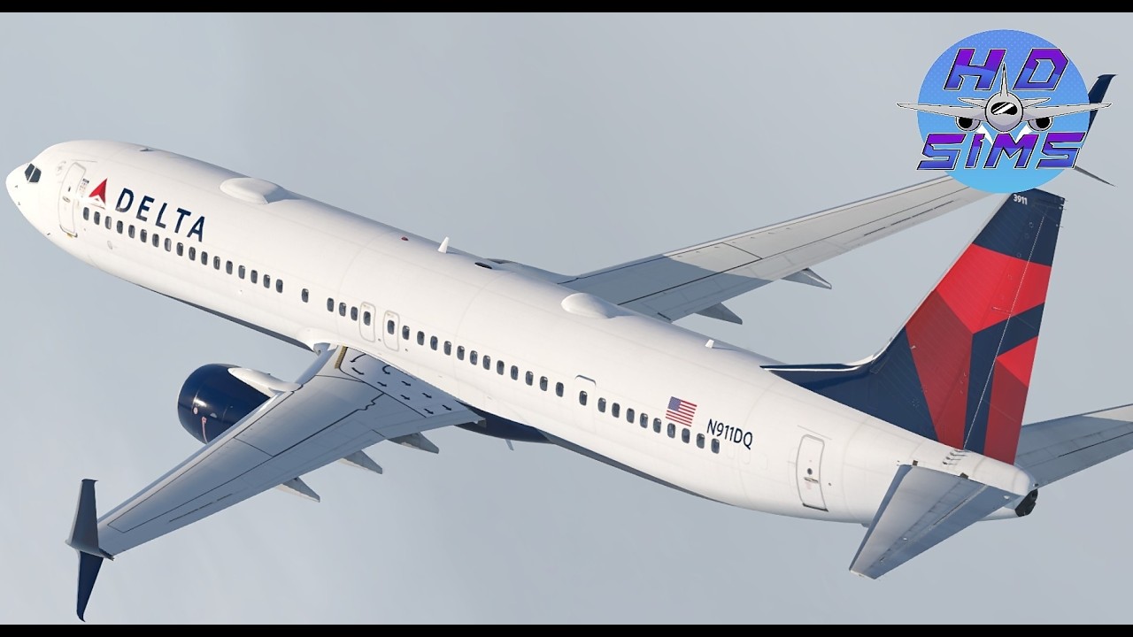 XP12.4.0 Delta B737-900ER Real World Ops | KATL-KJFK
