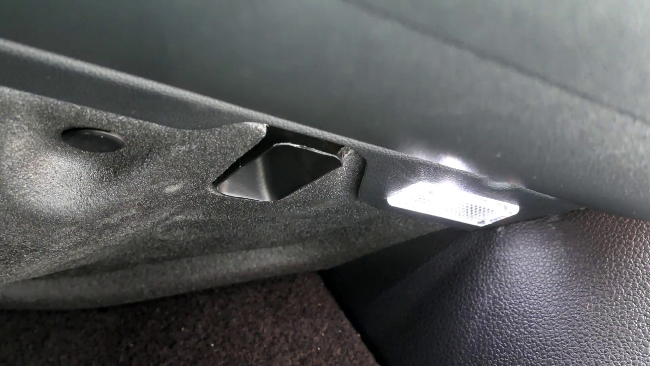 Golf R - Remote Control Color Changing Footwell LEDs - DeAutoLED Install