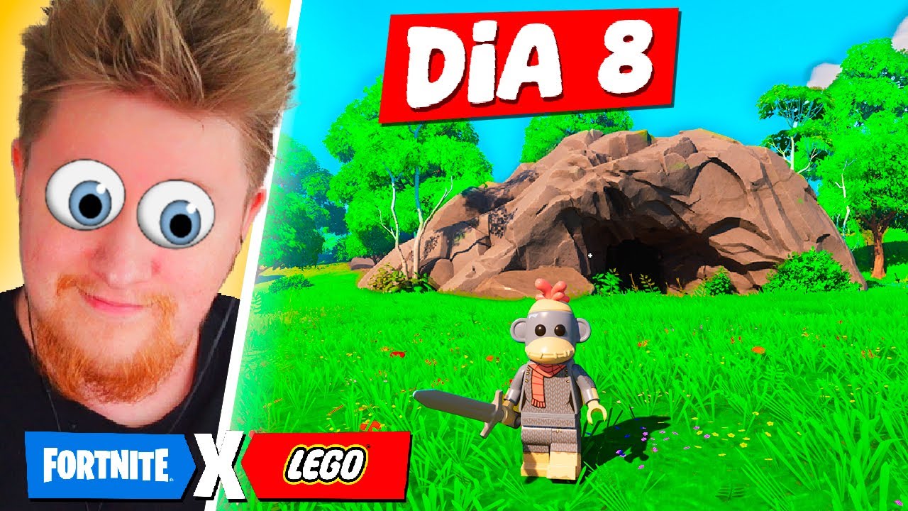 CUEVA LEGENDARIA y HERRAMIENTAS EPICAS en FORTNITE LEGO