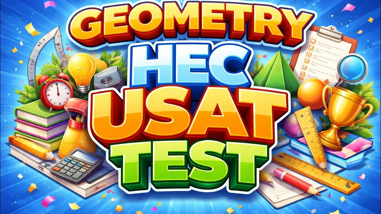 Geometry Full explained part 1 HEC test USAT TEST 
