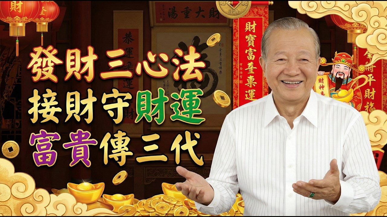 風水輪流轉，今年到你家！曾仕强：這3種“反常”現象，其實是祖宗積德、大富大貴的開始。#曾仕強 #易經智慧 #國學智慧 #財運 #風水 #家庭和睦