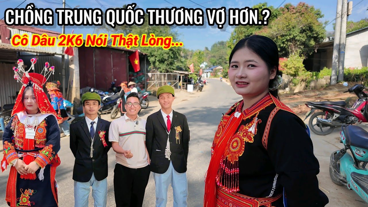 Cô Dâu 2K6 Xinh Đẹp Lấy Chồng TRUNG QUỐC Khiến Bao Chàng Trai Việt Tiếc Nuối.