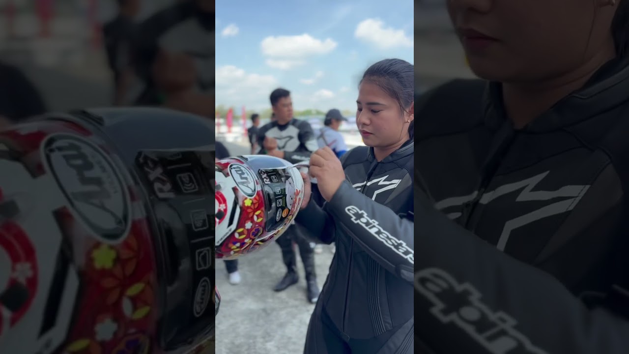 Kawasaki Ninja🏍️ #alpinestar #wheeltek #ladyriderphilippines
