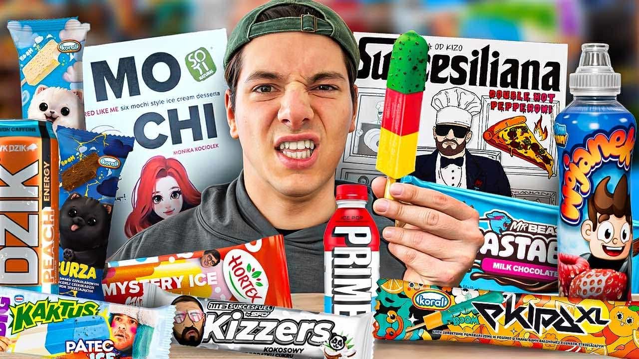 24 H TYLKO JEDZENIE POLSKICH INFLUENCEROW! 