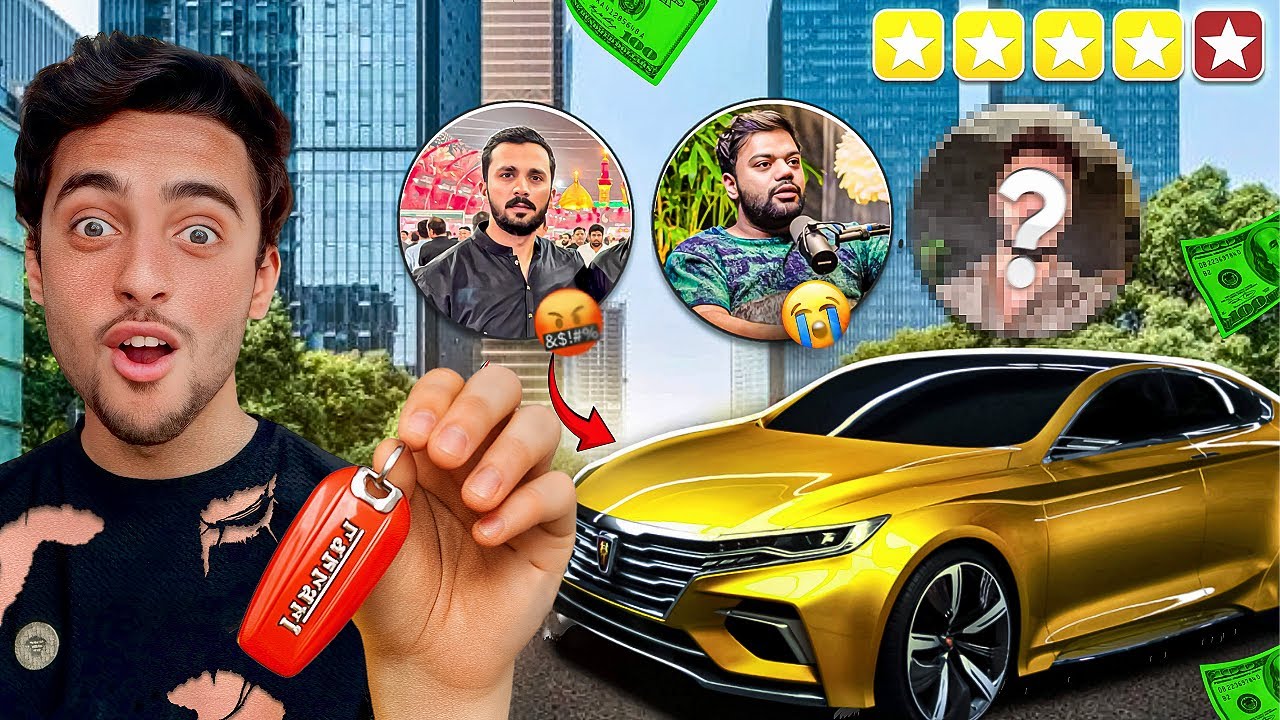 Asking Rich People for a Car Ride !  😭😱
