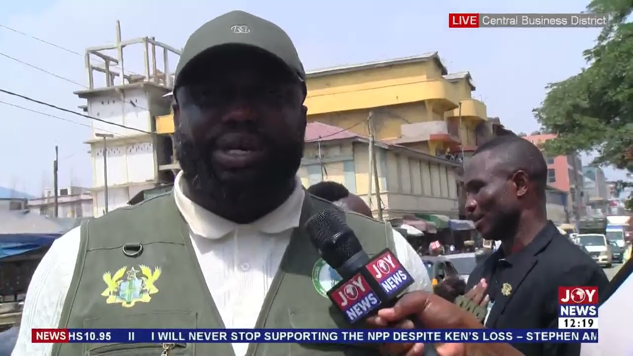 AMA Decongestion: Accra Metropolitan Assembly targets unauthorised trading to ease congestion