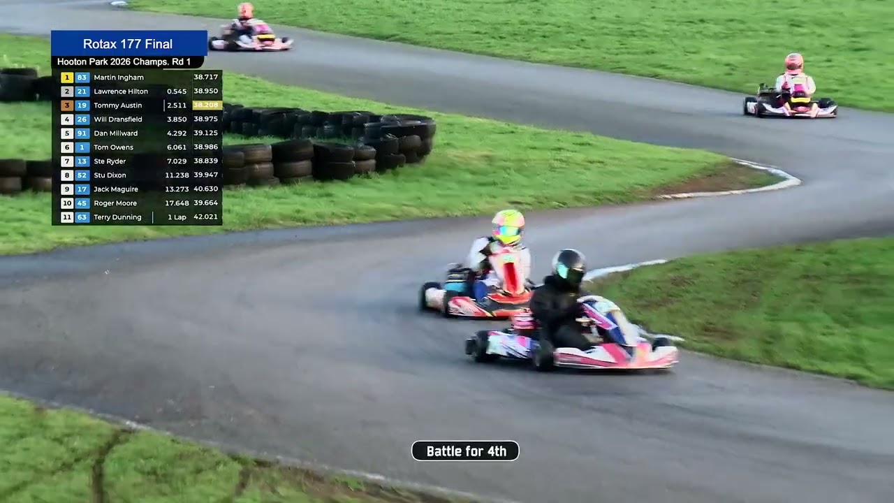 Rotax 177 Final, 2026 Hooton Park Champs Rd 1