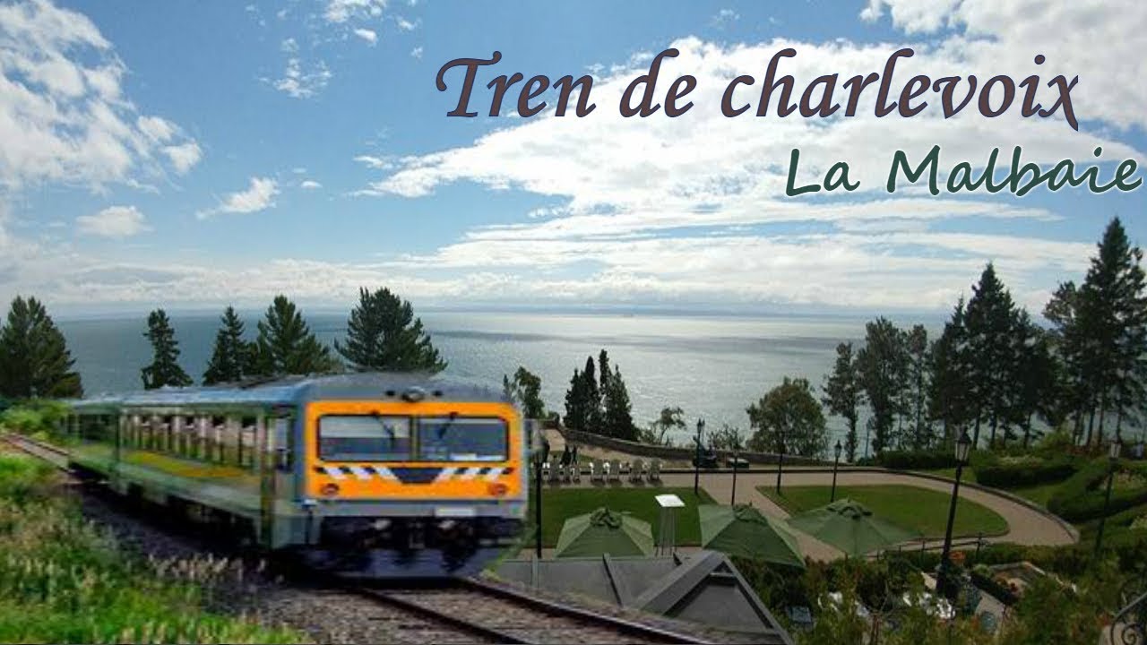 VIAJANDO EN TREN (LA MALBAIE) ❤❤❤ TRAIN TRAVEL (LA MALBAIE) QUÉBEC