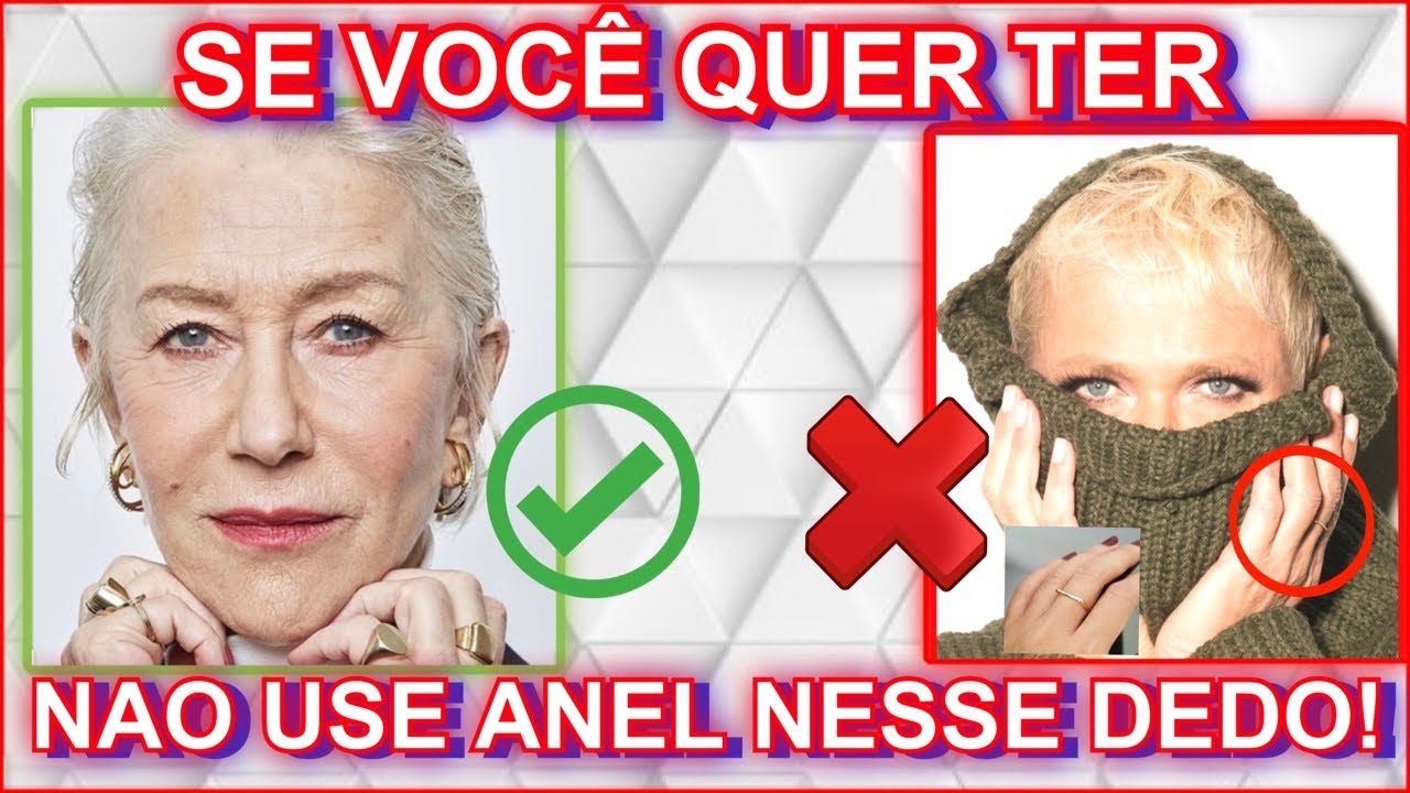 Significado dos anéis! Saiba em qual dedo usar anel para atrair aquilo que você deseja!