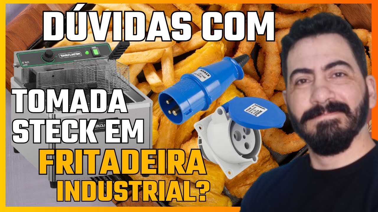 Tomada Steck para Fritadeira Industrial (Recomendações)