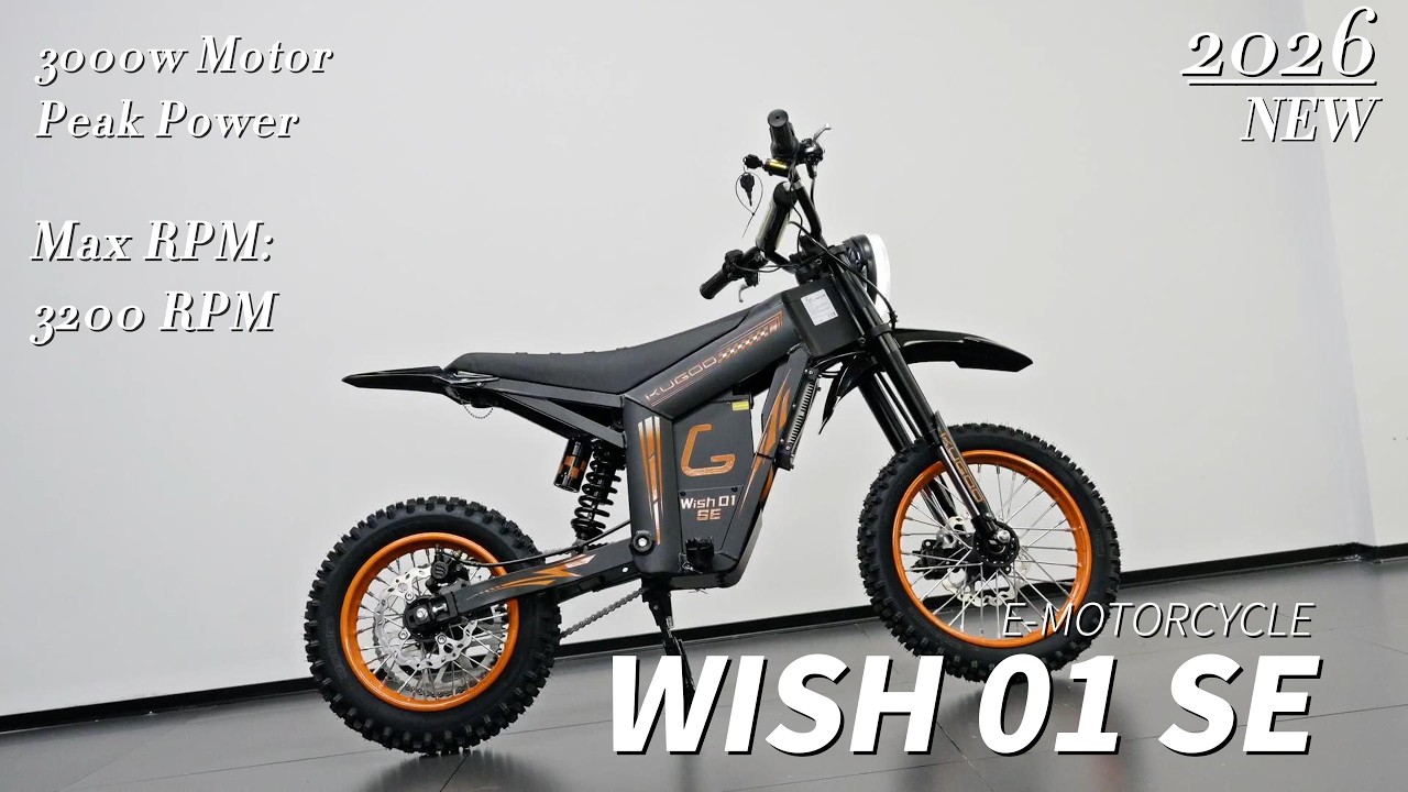 KUGOO Wish 01 SE E-Motorcycle Unboxing & Installation Guide Video #kugoo