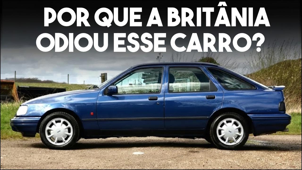 O carro que quase acabou com a Ford — por ser incrível: Ford Sierra GLE 2.3 V6