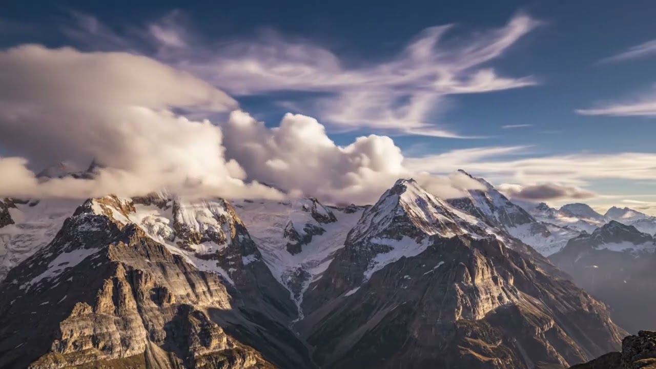 Mountain Clouds Time lapse