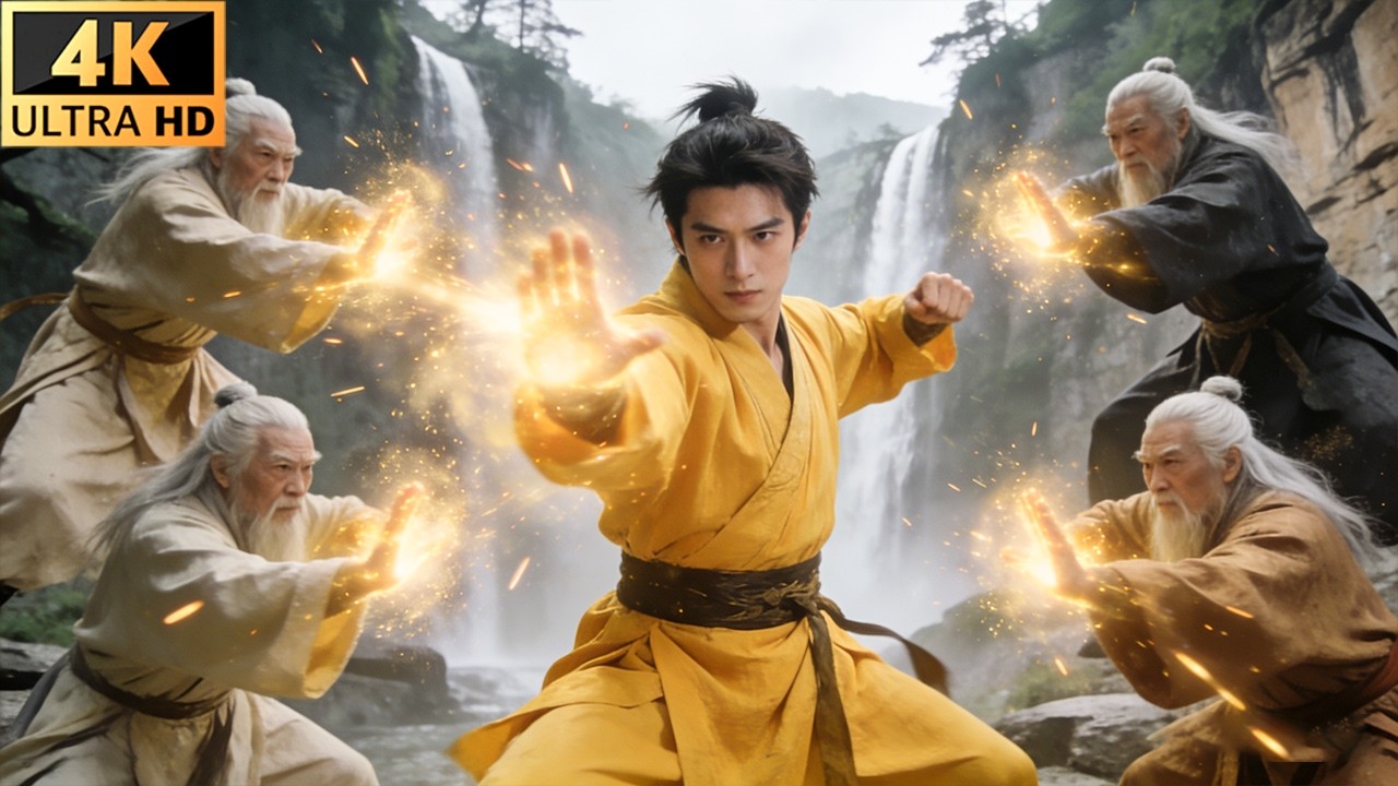 各大高手争夺至尊武林秘籍，不料废柴小伙出手，一招制胜！⚔️ 功夫 | Kung Fu | 武俠片| 动作