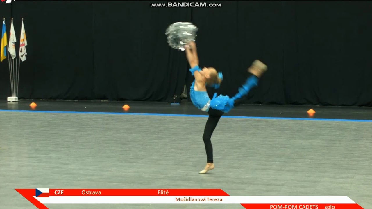 ELITÉ OSTRAVA, 2017, sólo pom Tereza Močidlanová