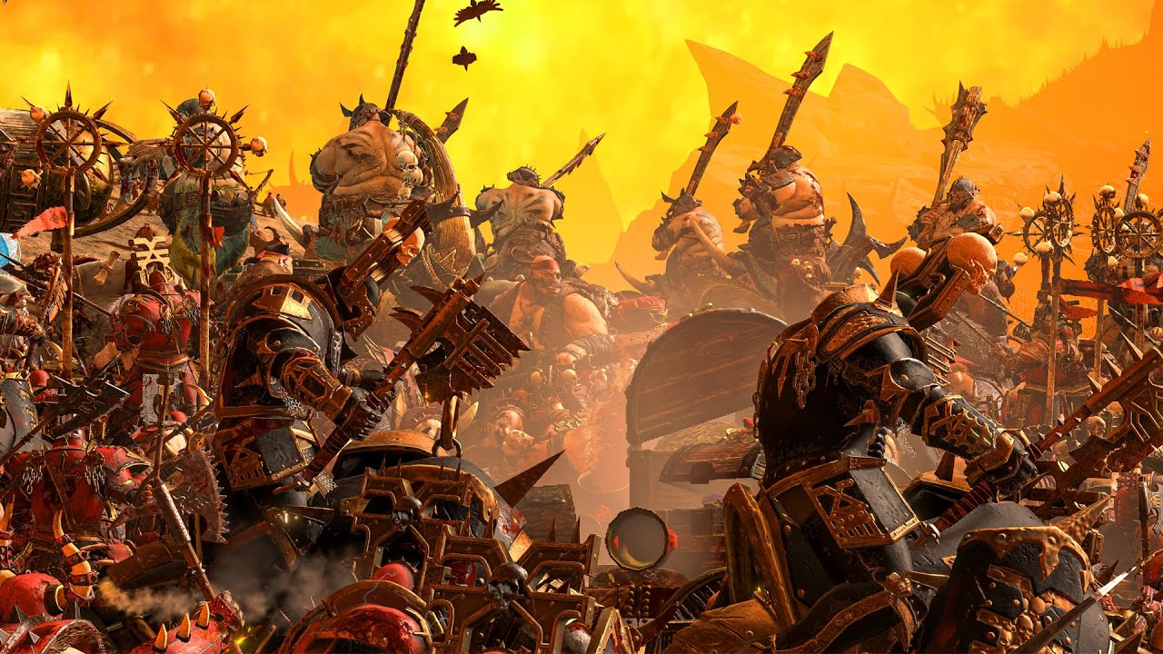 Bloodbath at the Butchers Grounds - KHORNE vs OGRE KINGDOMS - TotalWar Warhammer 3
