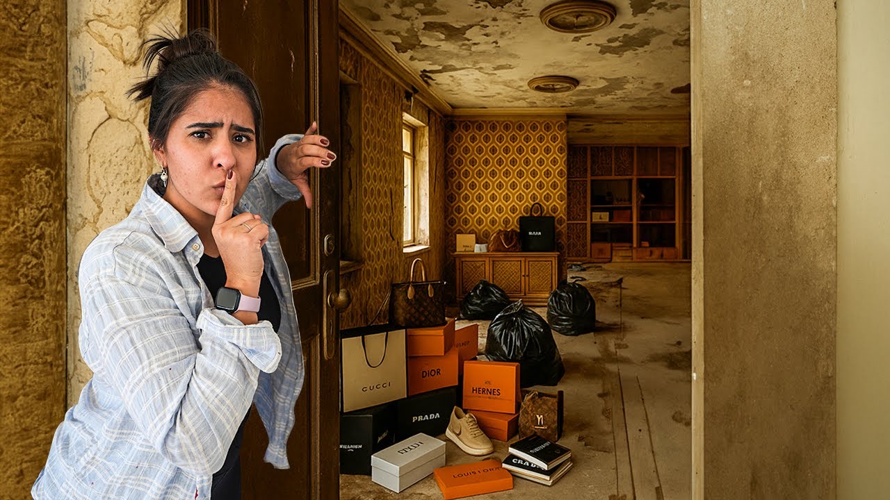 LIMPEI O QUARTO SECRETO DA CASA ABANDONADA!