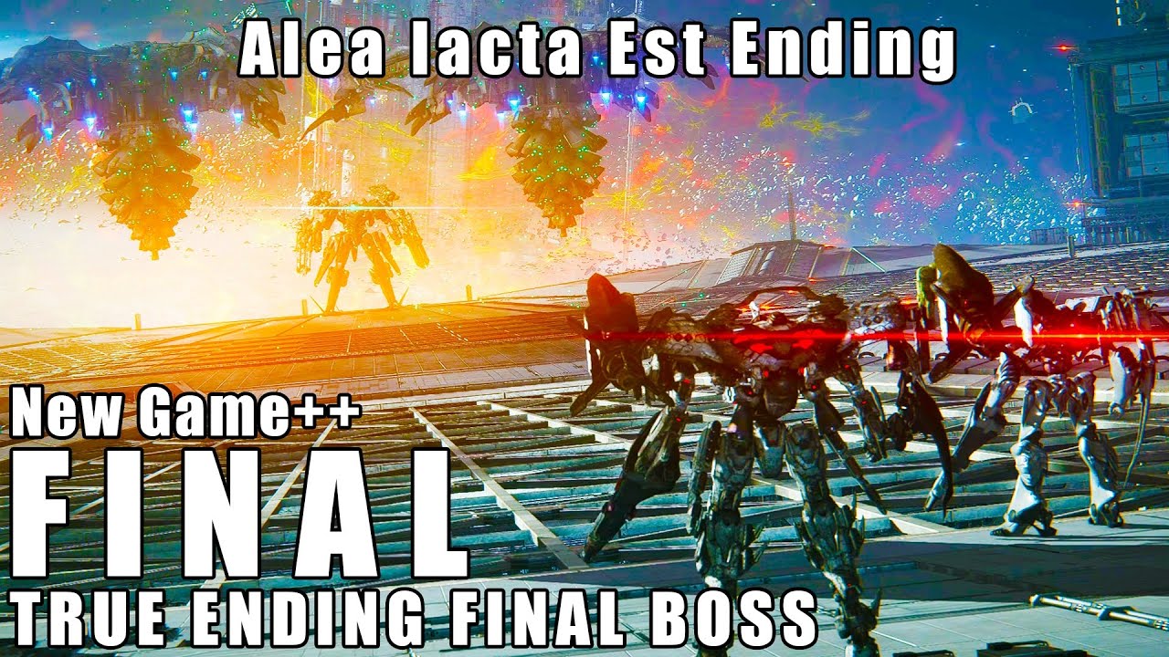 ARMORED CORE VI FIRES OF RUBICON Walkthrough Gameplay  - FINAL TRUE ENDING (New Game++)
