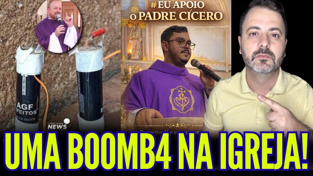 UMA B00MB4 NA IGREJA!!!