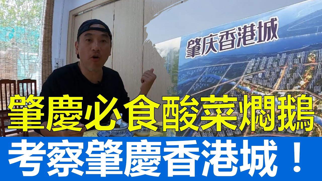 【灣區博士沈永年｜疫行大灣區】肇慶必食酸菜燜鵝｜考察肇慶香港城！