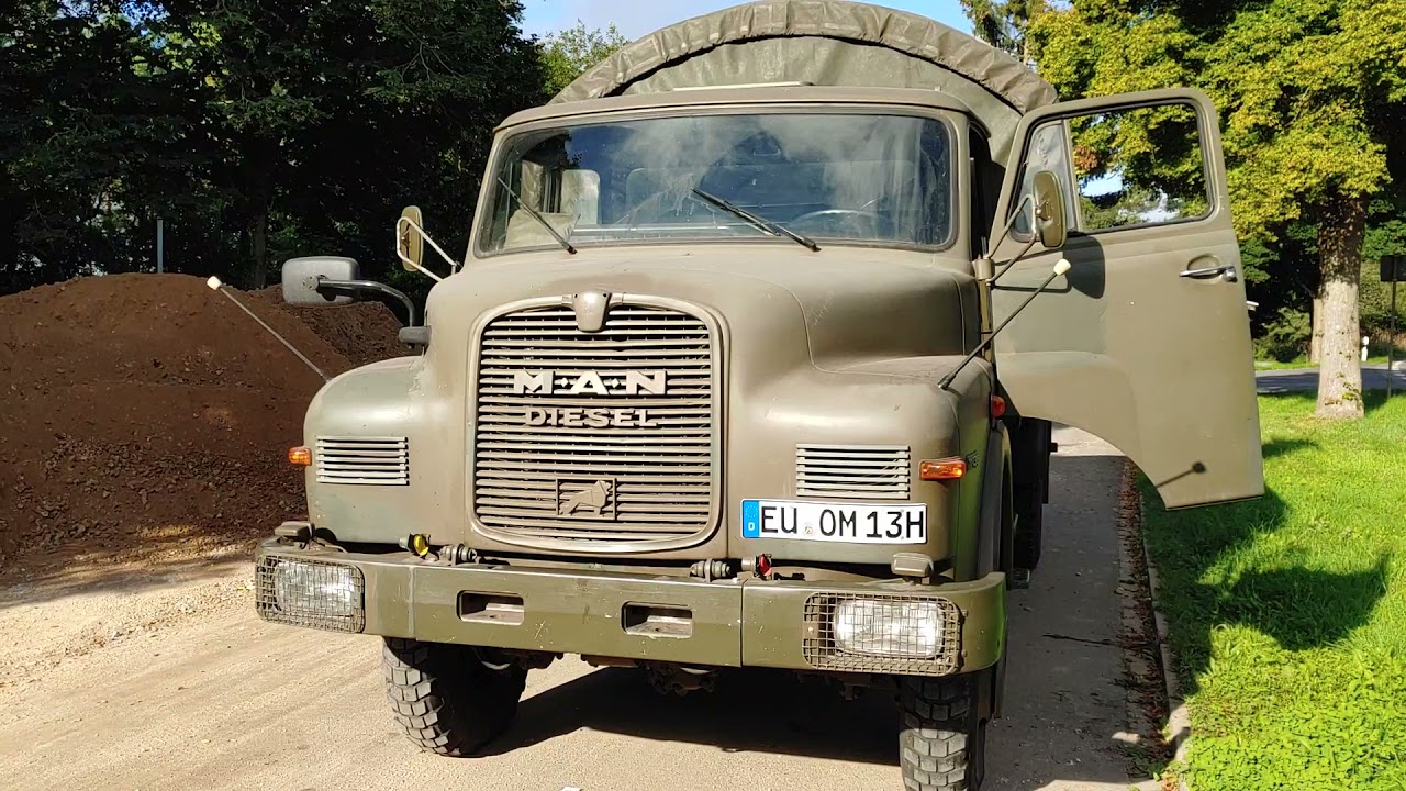 MAN 11.136 mil. Truck Hauber LKW 4x4