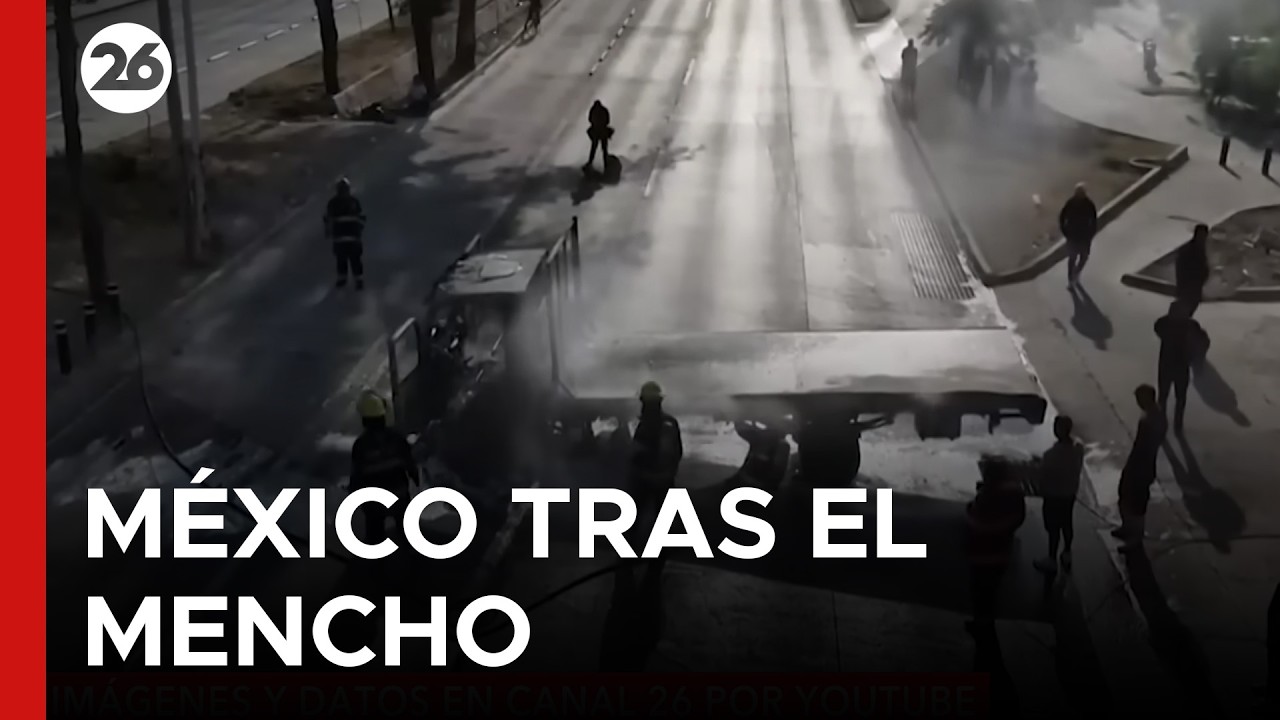 🚨 MÉXICO | Muertos y heridos en plena ola de violencia tras ser abatido 