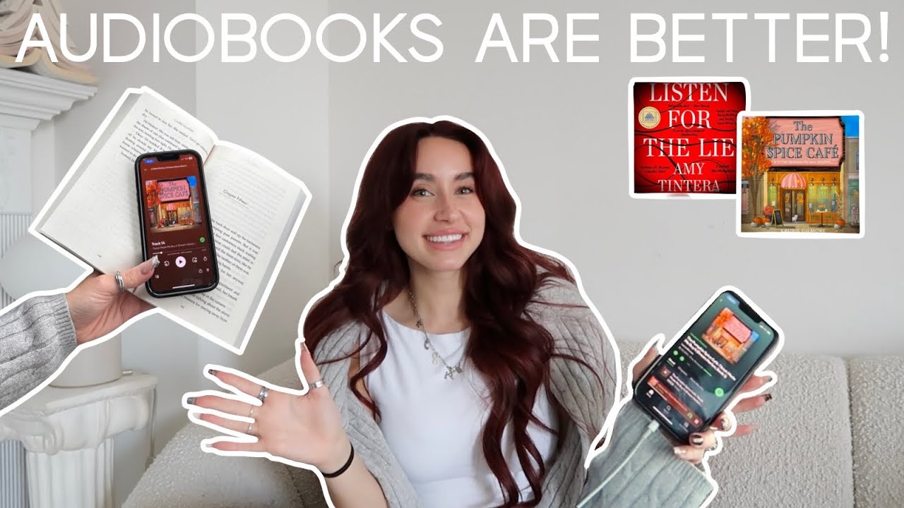 reading YOUR favourite audiobooks (spoiler free reading vlog) | bookmas day 5