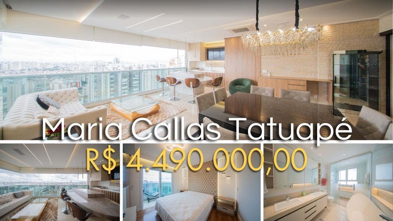 Apartamento Alto Padrão 218m² | 3 Suítes | 4 Vagas | Varanda Gourmet | Condomínio Maria Callas