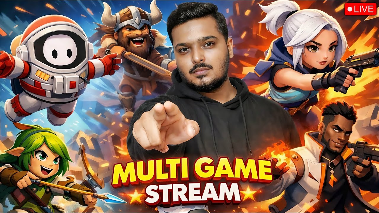 Multi Games Stream Let's Gooo...!!! | Rico Is Live