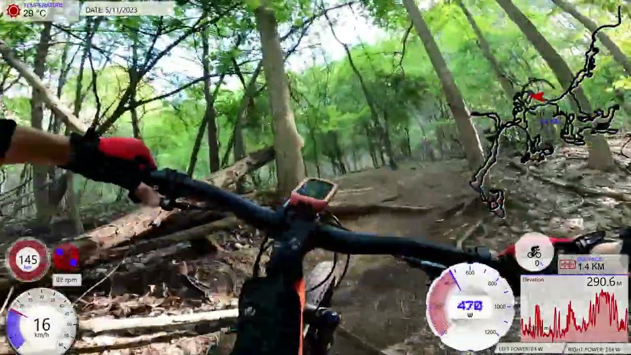 Michigan MTB Trail Novi Tree Farm (Lakeshore park) Full loop 2023 Edition