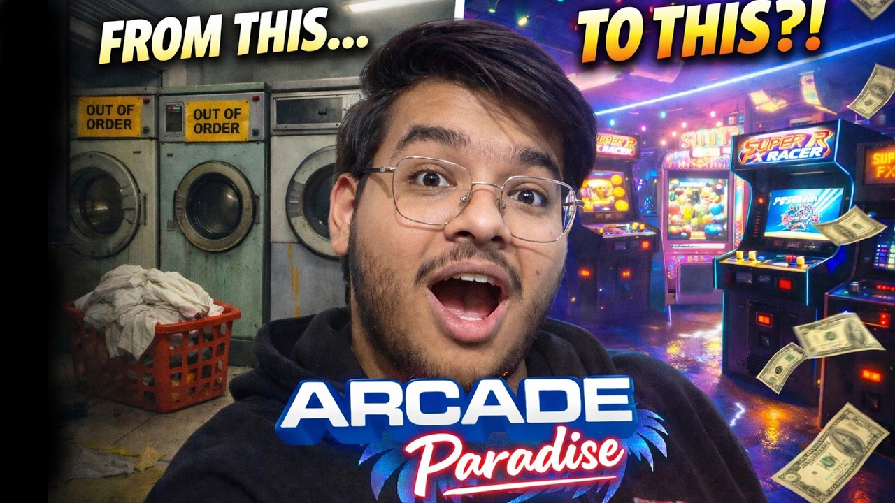 I Turned a LAUNDROMAT into an ARCADE EMPIRE?! | Arcade Paradise