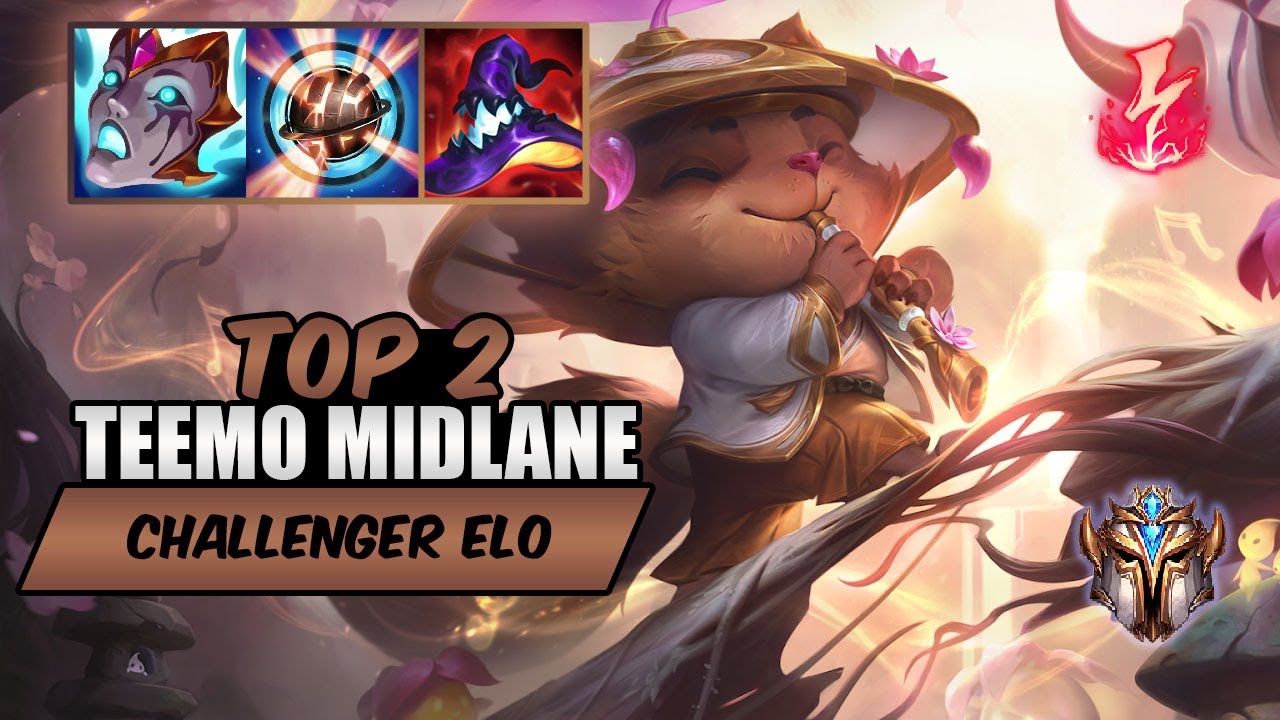 Wild Rift Teemo top 2 - S13 rank game + build
