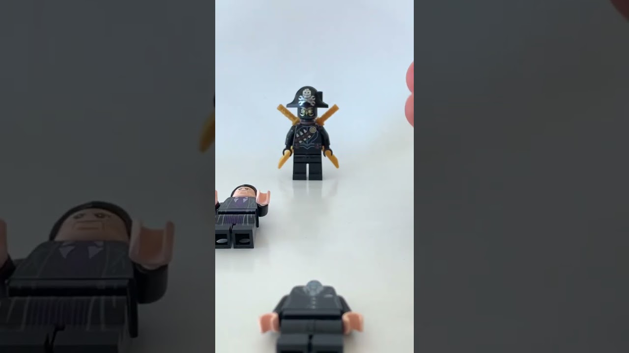How to make Johnny Depp in LEGO(improved)