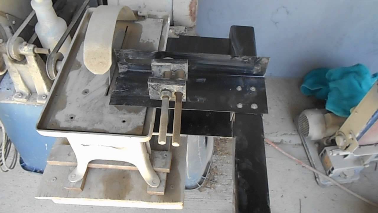 Modifying An Old Rock Cutting Trim Saw