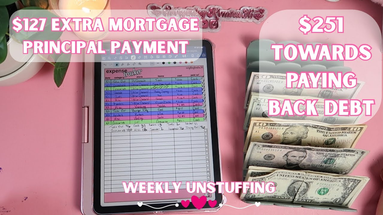 Weekly Update | Expense Tracking | Unstuffing Sinking Funds & Wallet | Paying Back the Bank #budgets