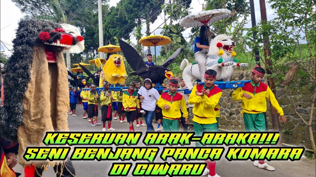 Keseruan Arak-araka!!! Seni Benjang Panca Komara Di Ciwaru
