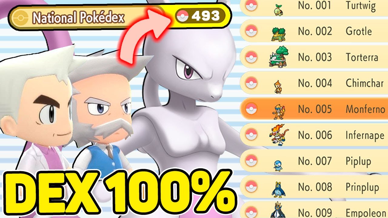 O QUE ACONTECE AO COMPLETAR A POKÉDEX EM POKÉMON BRILLIANT DIAMOND & SHINING PEARL ??