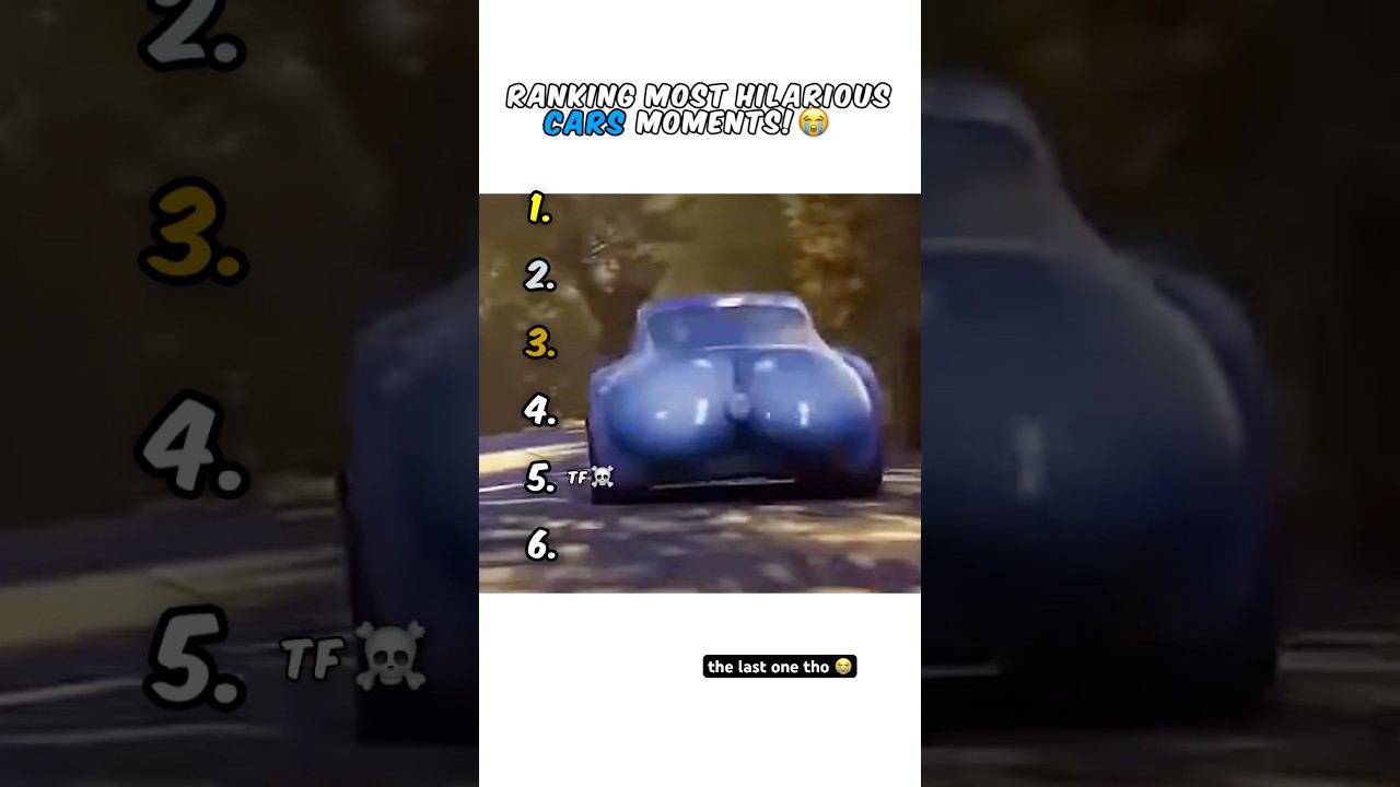 Ranking Hilarious Cars Moments 😭