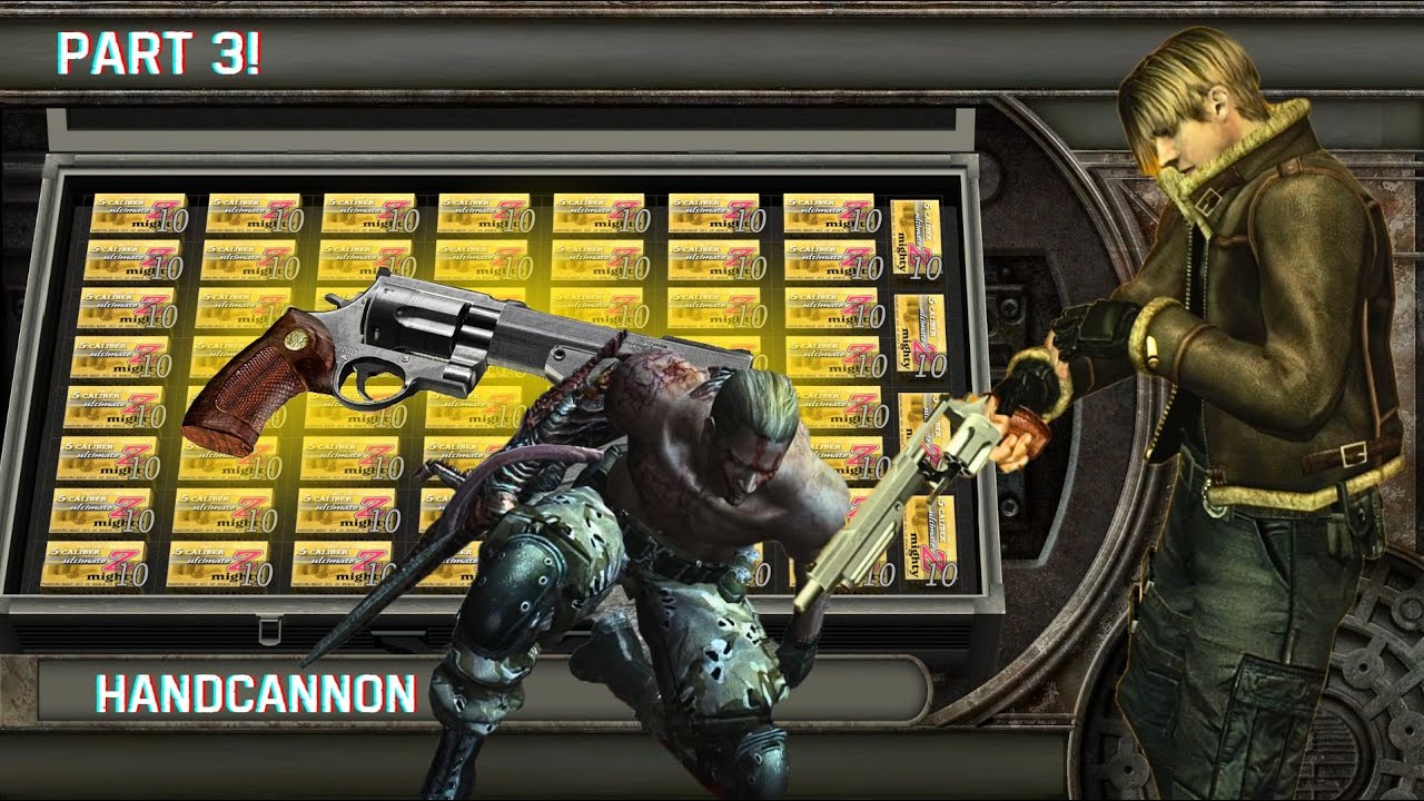 RE4 Resident Evil 4 Handcannon Only Precision Master Part 3!