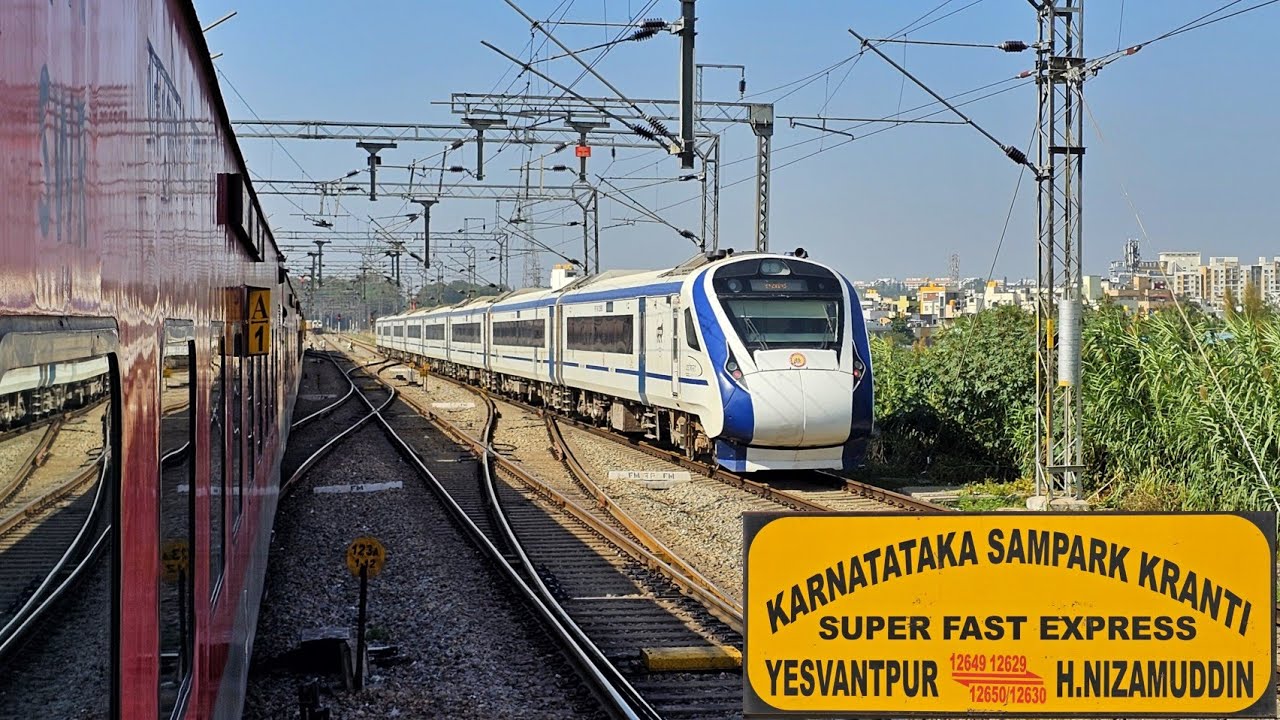 Yesvantpur to Pune by 12629 Karnataka Sampark Kranti Express | Indian Railways | Full Journey