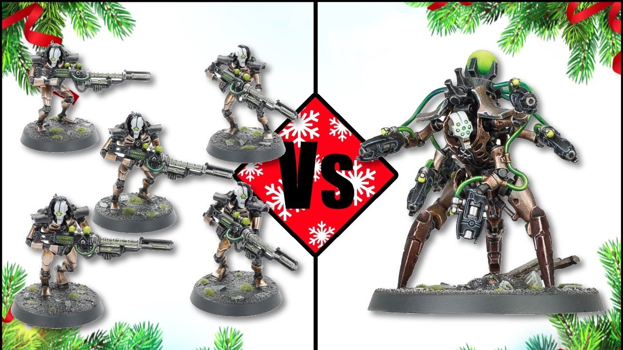 19th - 5x Deathmarks Vs Hexmark Destroyer - Necrons Countdown to Xmas - Warhammer 40k