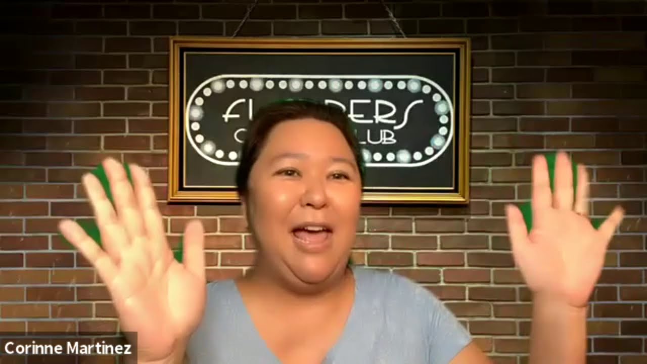 Comedian Corinne Martinez Flappers Comedy Club 9/25/20